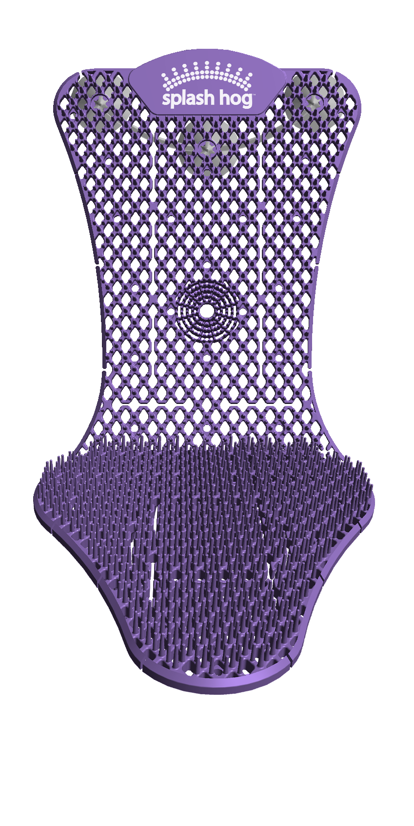 Wizkid – Splash Hog – Vertical Urinal Screen - Multiple Scents - 6/PK (60 Day)