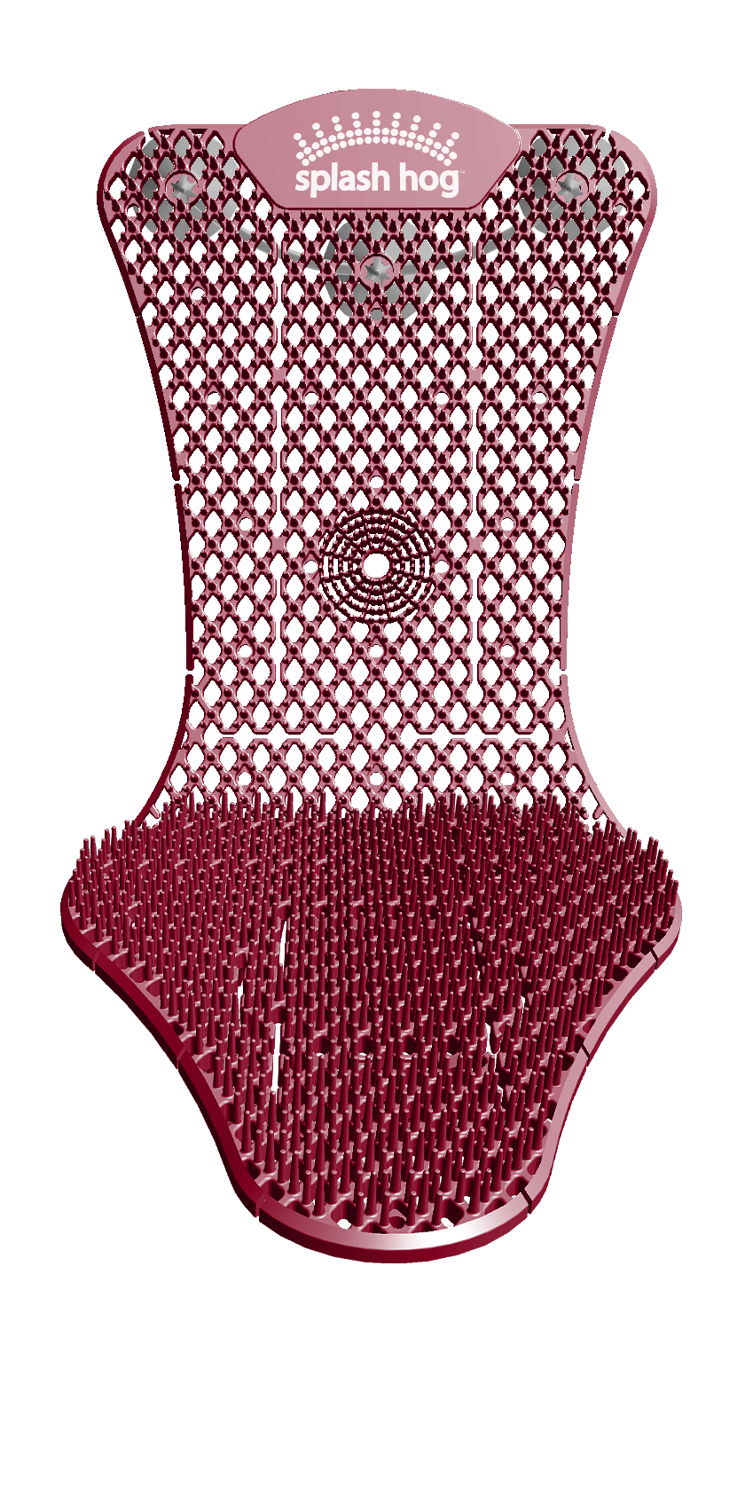 Wizkid – Splash Hog – Vertical Urinal Screen - Multiple Scents - 6/PK (60 Day)