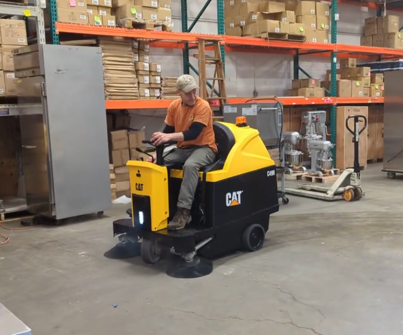 Cat C49R Floor Sweeper Repair Services