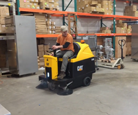 Cat C49R Floor Sweeper Repair Services