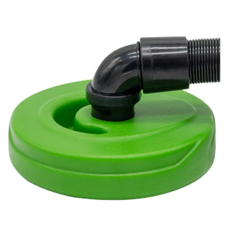 Backpack Vacuum Lid w/ Hose & Cuff (90 Degree Elbow - Slip Fit)