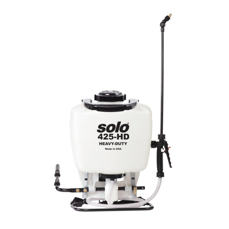 SOLO 4 Gallon Heavy-Duty Piston Backpack Sprayer with Viton Seals - 425-HD
