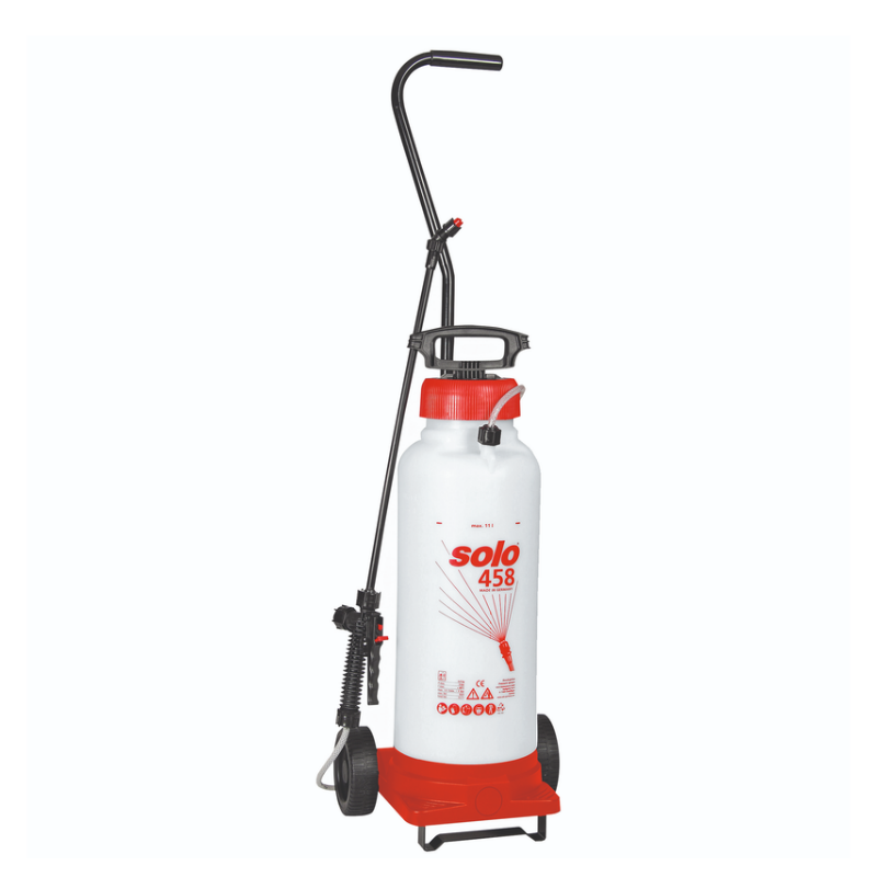 SOLO 3 Gallon Professional Wheeled Sprayer with Pull Handle - 458-Rollabout