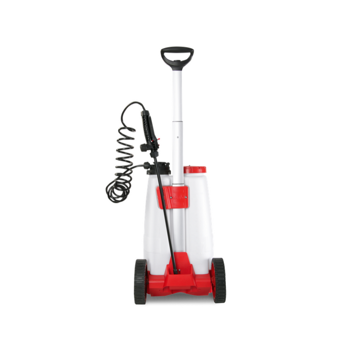 SOLO ROLL 5 Gallon Battery-Powered Wheeled Sprayer with Pull Handle - 216-EAZY