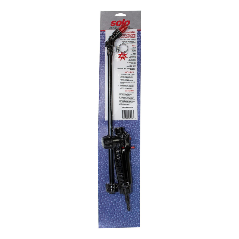 SOLO 22 Inch Universal Economy Wand and Shut-Off Valve - 8956-N