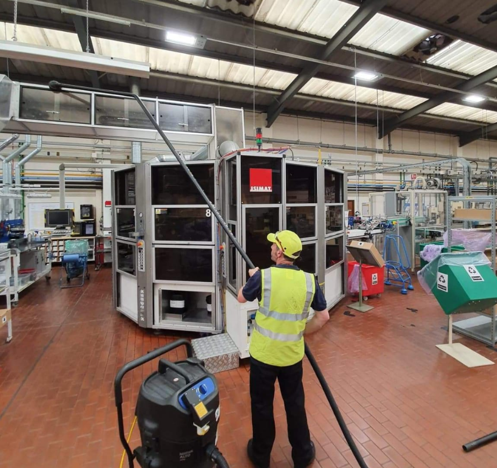 SpaceVac ATEX ULTRA 38mm Industrial Cleaning System | Financing Available