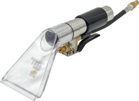 901-0005 7' x 1-1/4" Spotter External Solution Hose w/ 1/8" Male and 1/4" Female QDs and 7' Vacuum Hose. - NO TOOL