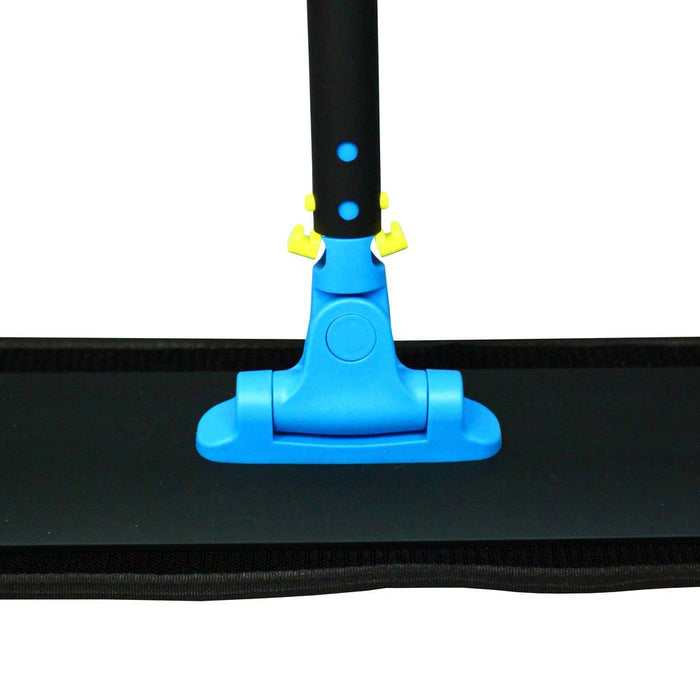 Mopster® 2.0 Bucketless Handle Mop - 18" - Black/Blue
