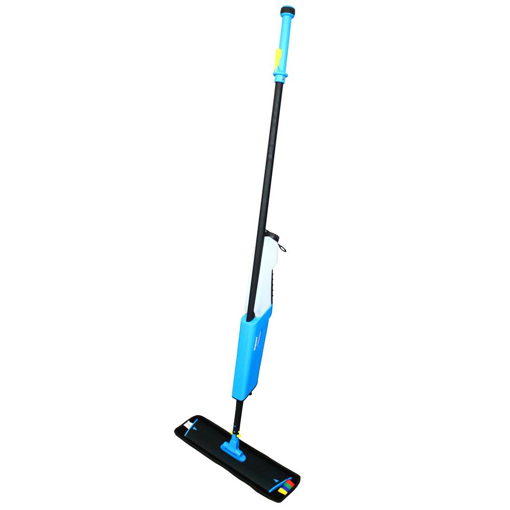 Okum's Choice Mopster® 2.0 Bucketless Handle Mop - 18" - Black/Blue