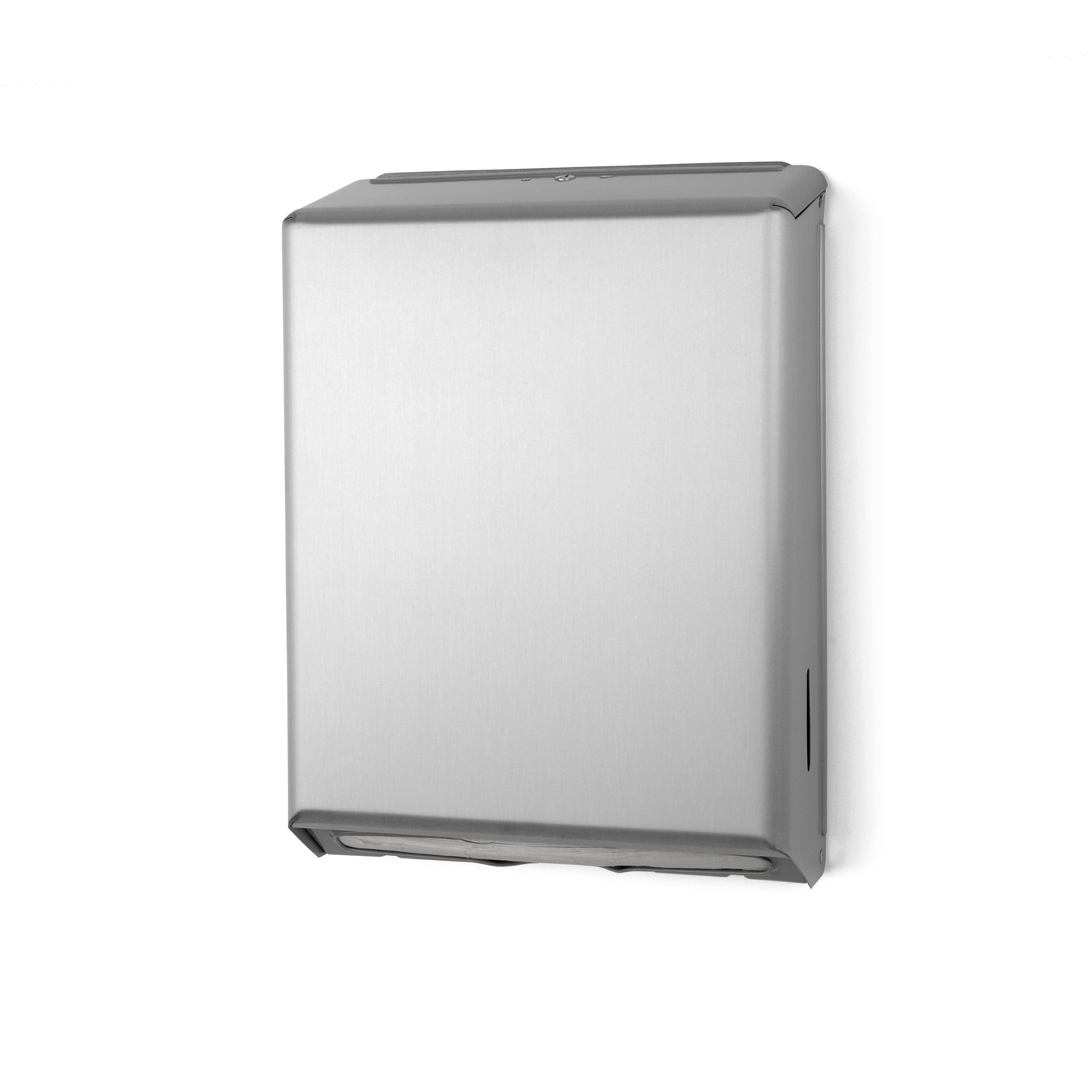 Multi-Fold/C-Fold Towel Dispenser - Brushed Stainless