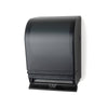 Auto-Transfer Push Bar Roll Towel Dispensers w/ Metal Back