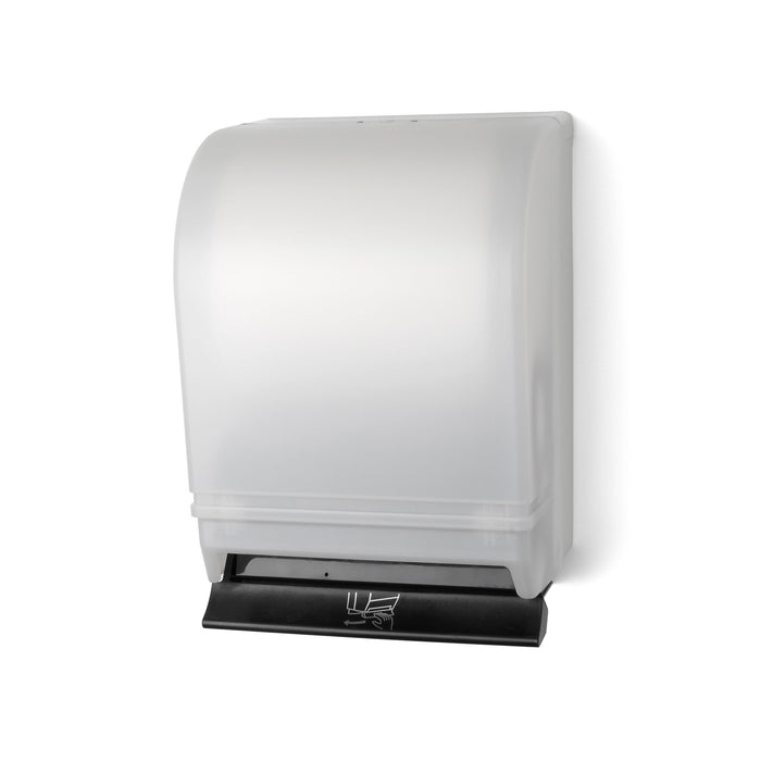 Auto-Transfer Push Bar Roll Towel Dispensers - Plastic