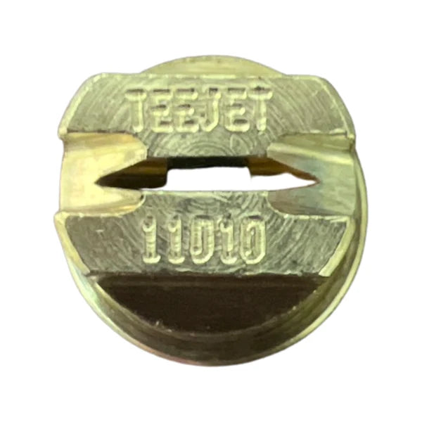 SOLO 110° Brass Fan Spray Nozzle, 1 GPM - CI-TP11010