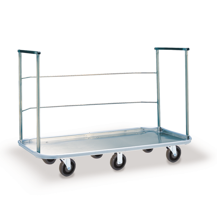 Stainless Steel 24" x 50" Utility Carry-All Cart