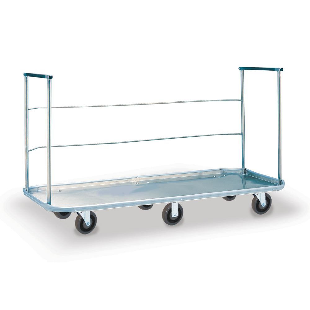 Stainless Steel 24" x 72" Utility Carry-All Cart