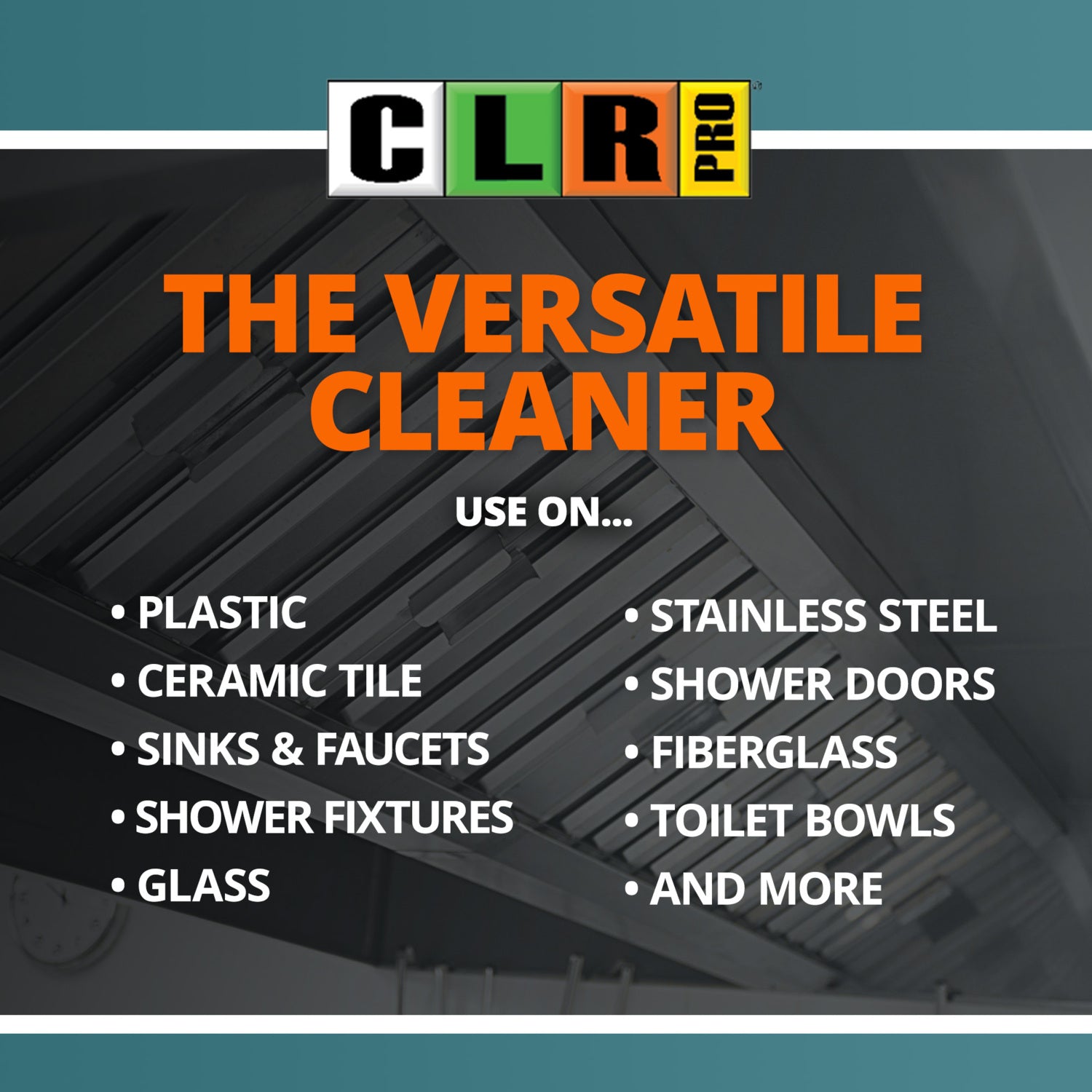 CLR PRO® Calcium, Lime & Rust Remover | Hard Water & Mineral Deposit Cleaner
