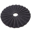 Turbostrip Segmented Rotary Strip Pad - Black - (4/CS)