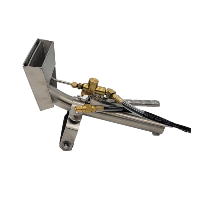 Stair Tool, 6" Cleaning Head and 1-1/2" Stainless Steel Tube