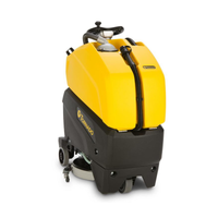 BDSO 20/21 Stand-On Rider Automatic Scrubber w/ Lead Acid Batteries - 20" - 21 GAL - Disc Brush - Includes On-board 24V Charger, (1) Pad Holder, & (2) 98275 12V Lead Acid Batteries