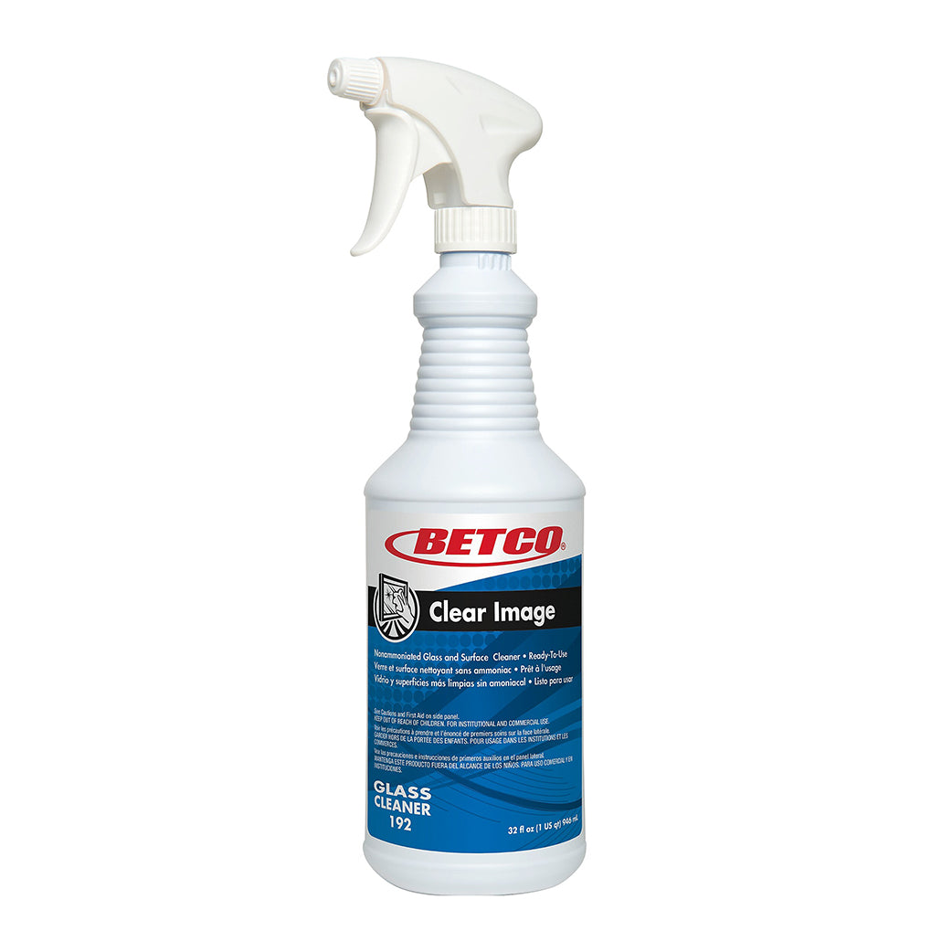 Clear Image Non-Ammoniated Glass & Surface Concentrate 12 - 32 oz. Empty Bottles