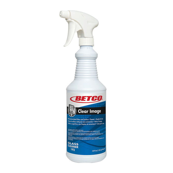 Clear Image Non-Ammoniated Glass & Surface Concentrate 12 - 32 oz. Empty Bottles