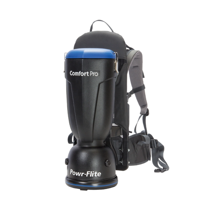 Comfort Pro Backpack Vacuum - 6 qt - Corded - HEPA Filtration - Standard Style