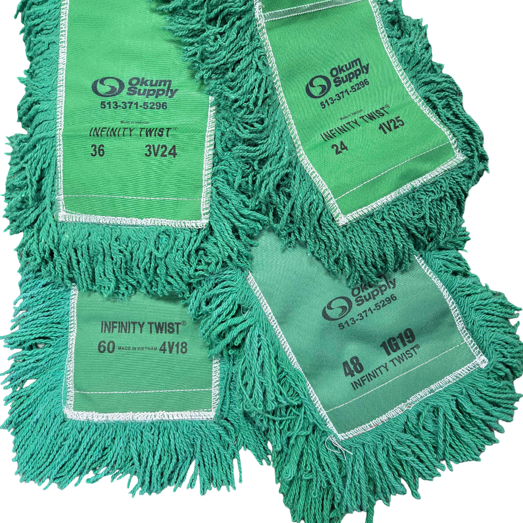 Golden Star Infinity Twist Looped-End Dust Mop | Durable, Patented Design (Multiple Sizes)