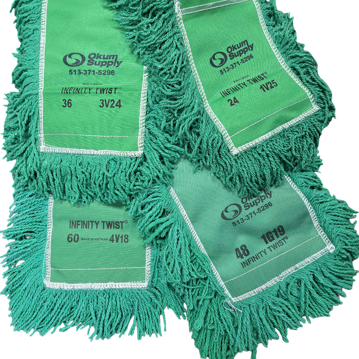 Golden Star Infinity Twist Looped-End Dust Mop | Durable, Patented Design (Multiple Sizes)