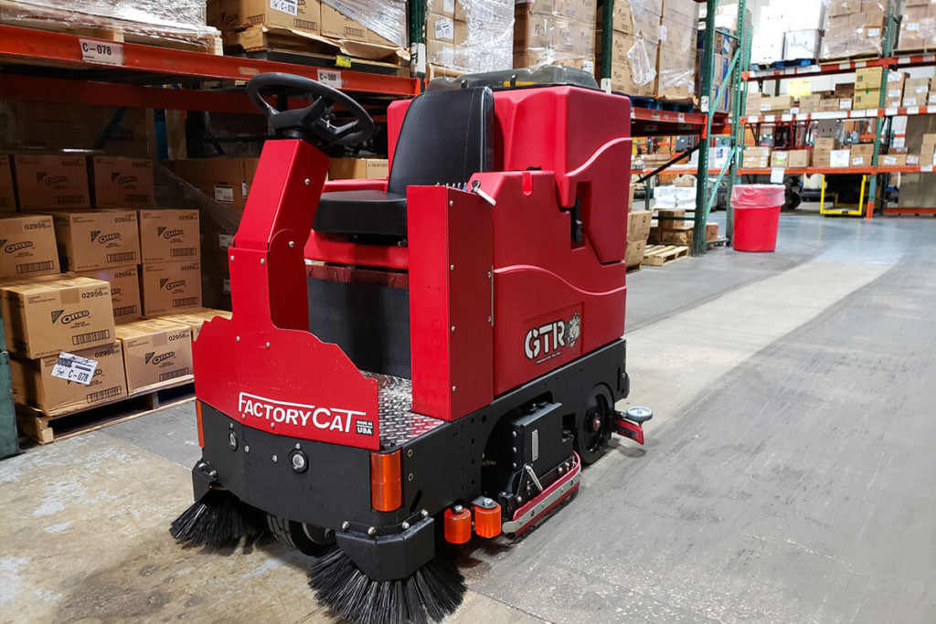 Factory Cat GTR – Ride-On Floor Scrubber Repair Services