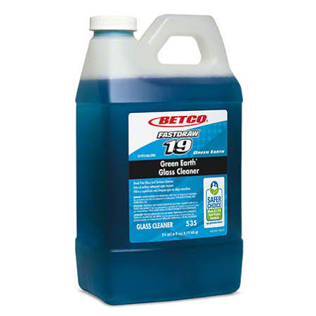 Green Earth® Glass Cleaner (1:64) 2- 3 Liter Bottles w/ Dispensers