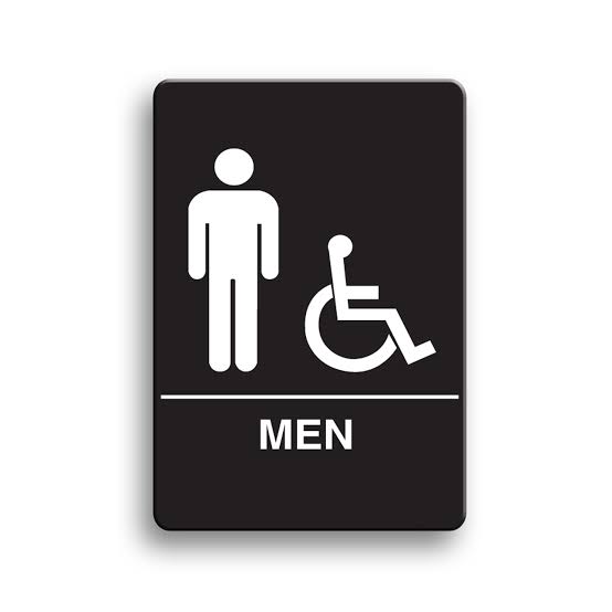 Accessible Restroom Signs - Various