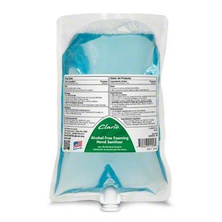 Advanced Alcohol Foaming Hand Sanitizer 6 - 1000 mL Clario Bags