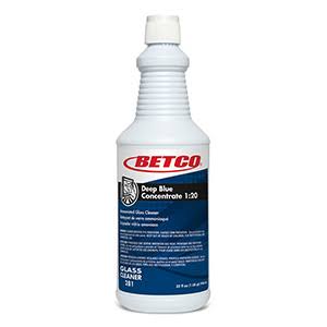 Deep Blue Glass & Surface Cleaner Concentrate 1:20 12 - 32 oz. Bottles