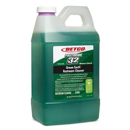 Green Earth Restroom Cleaner (1:64) 2- 3 Liter Bottles w/ Dispensers