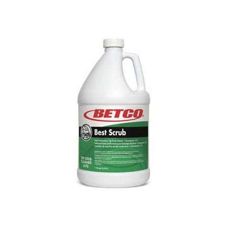 Best Scrub Top Scrub Cleaner 4 - 1 Gal. Bottles