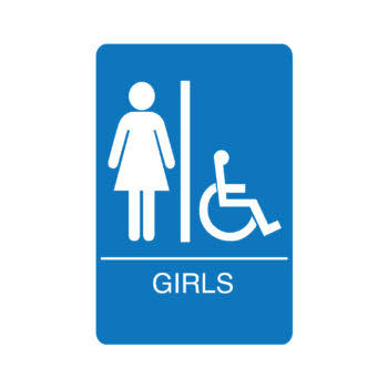 Accessible Restroom Signs - Various