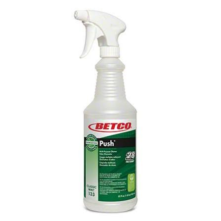 Push (Classic Mint) 12 - 32 oz. Empty Bottles