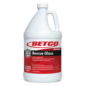Rescue Gloss Floor Finish 4 - 1 Gal. Bottles