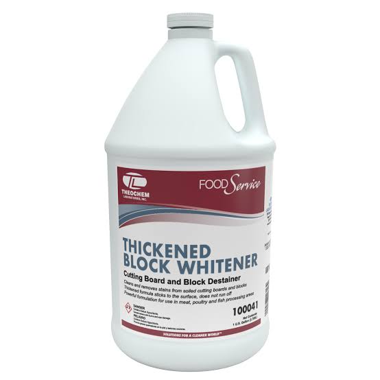 Thickened Block Whitener 4 - 1 Gal. Bottles