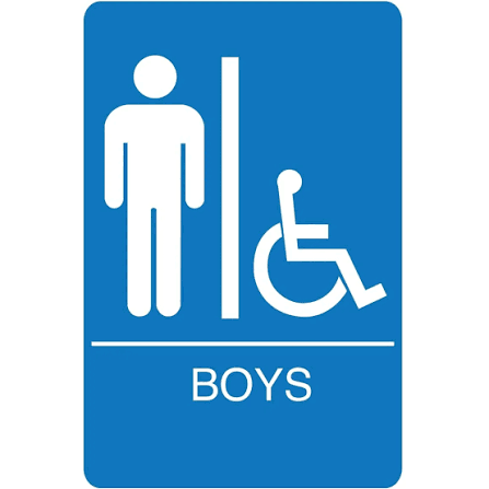 Accessible Restroom Signs - Various