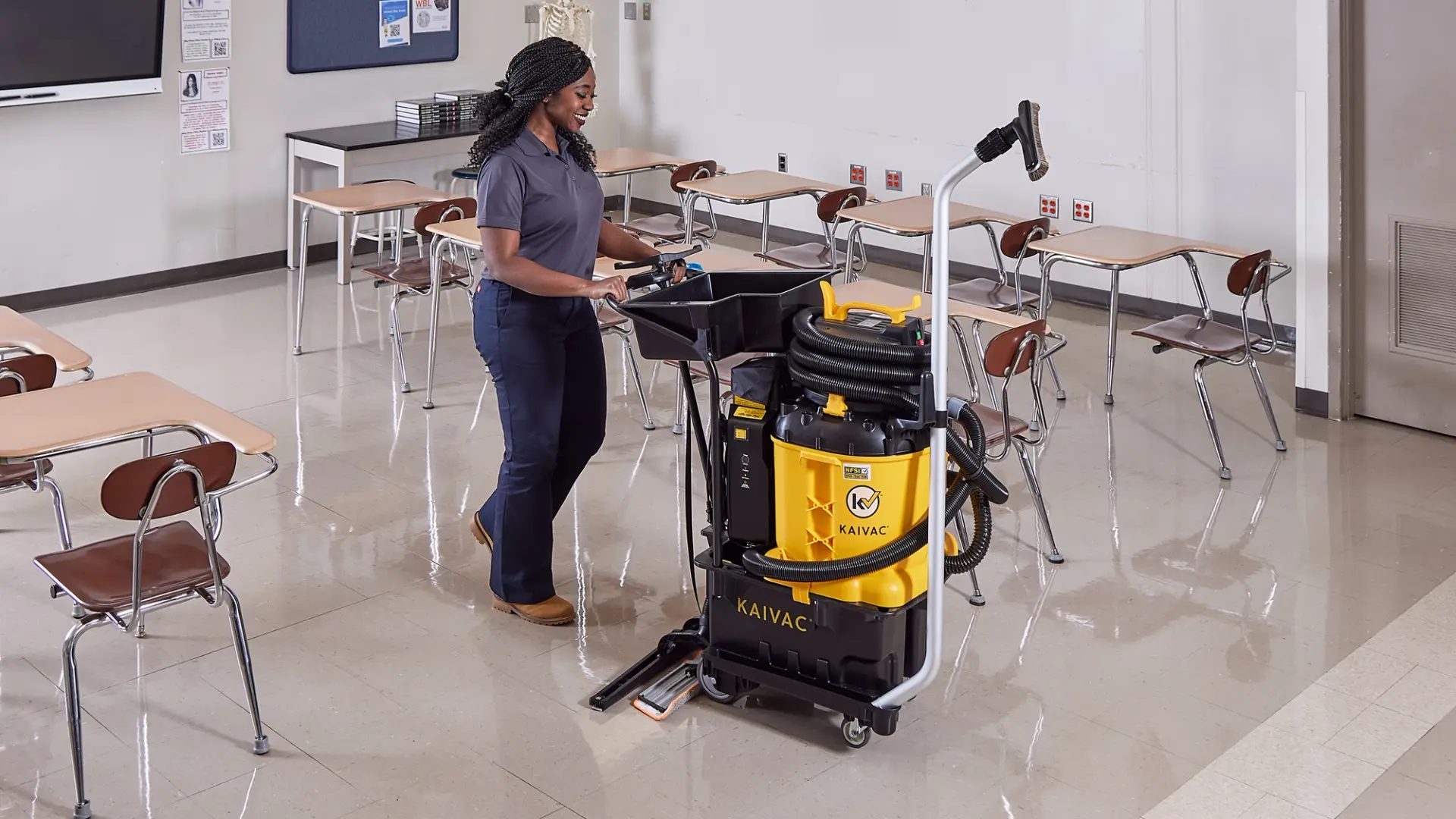 Kaivac All Floor Cleaning System Hard Floor & Carpet Cleaner Repair Services