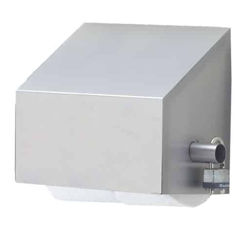 Stainless Steel Slanted & Covered MTP Series 2-Roll TP Dispenser