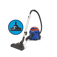 Newton Lightweight Canister Dry Vacuum - 2.5 Gallon - 1200W - HEPA Bag - w/ Turbo Tool