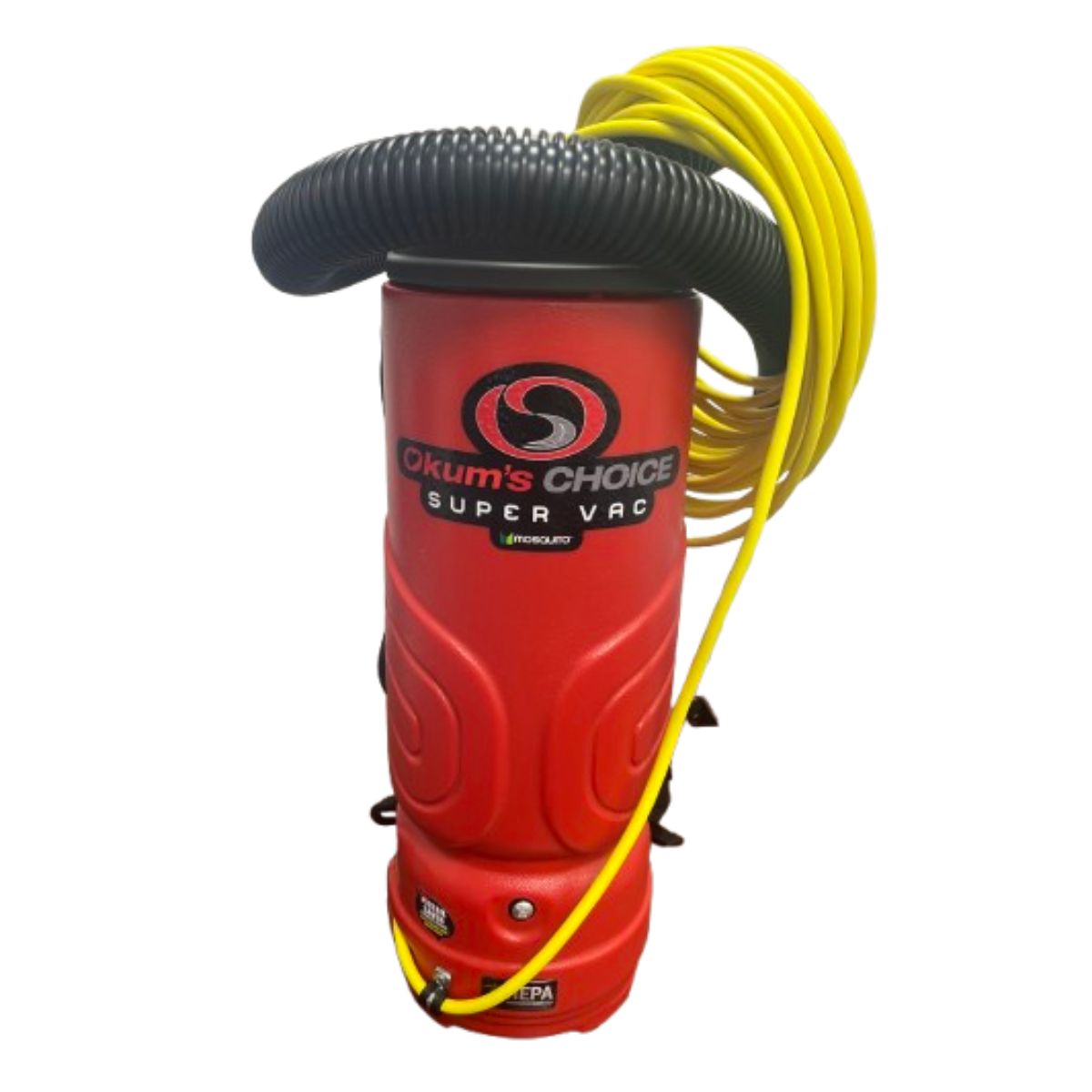 Okum's Choice Super HEPA Backpack Vacuum - Attachments Included