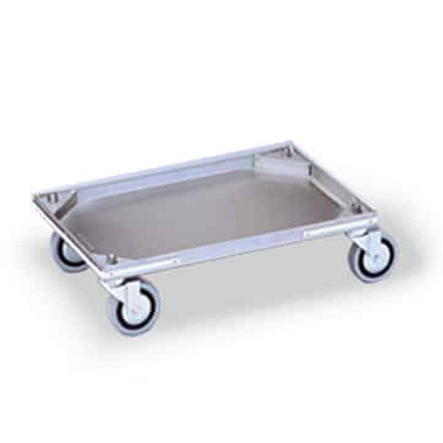 Stainless Steel Platform Cart for 1X UnitsStainless Steel Platform Cart for 1X Units