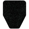 Wizkid - Original Cut - Antimicrobial Urinal Mat - Black - 6/PK (30 Day Timer)