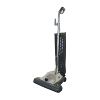 PERFECT COMMERCIAL 16" UPRIGHT VAC – 16" path, HD metal hood, ergonomic handle, super magnet, 50' Cord w/ quick release