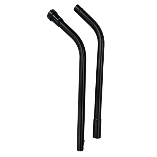 Aluminum Tube Assembly - 2-Piece Button S Wand Locking W/ Coupling - 60" - Black