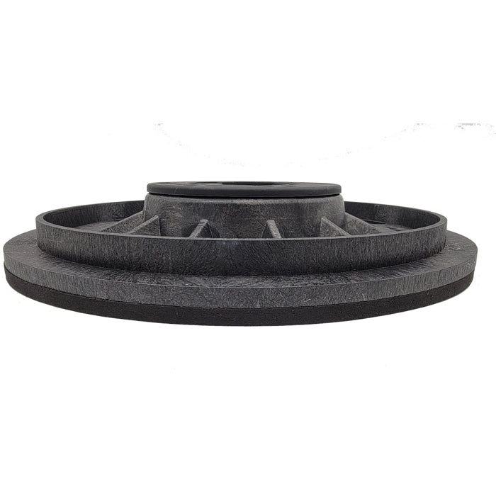 17" Economy Sanding Block With Riser and UP2P Clutch Plate