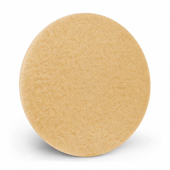 Small Beige Carpet/Upholstery Pad - No Center Hole